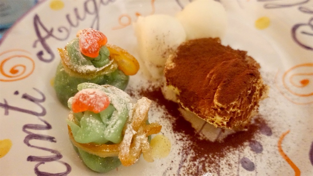 外苑前 Hostaria Casa Bella ドルチェ盛合わせ