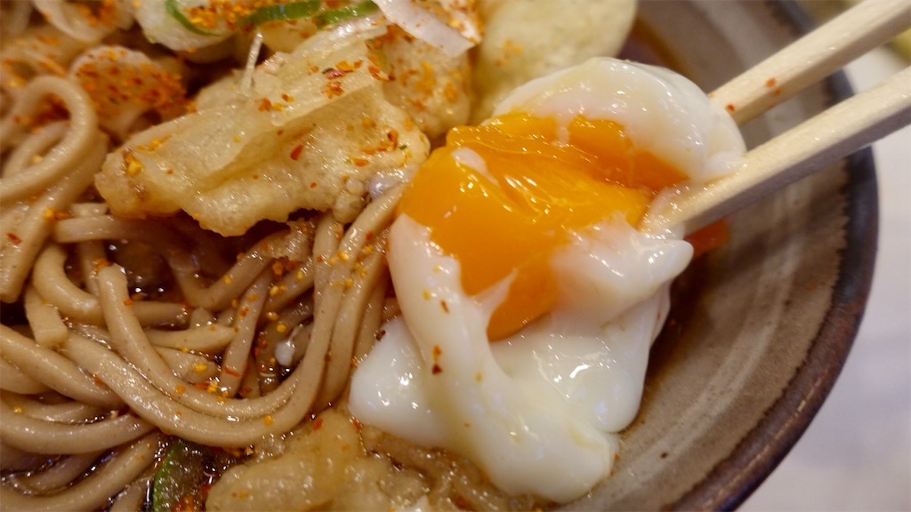 新宿 かめや 天玉そば