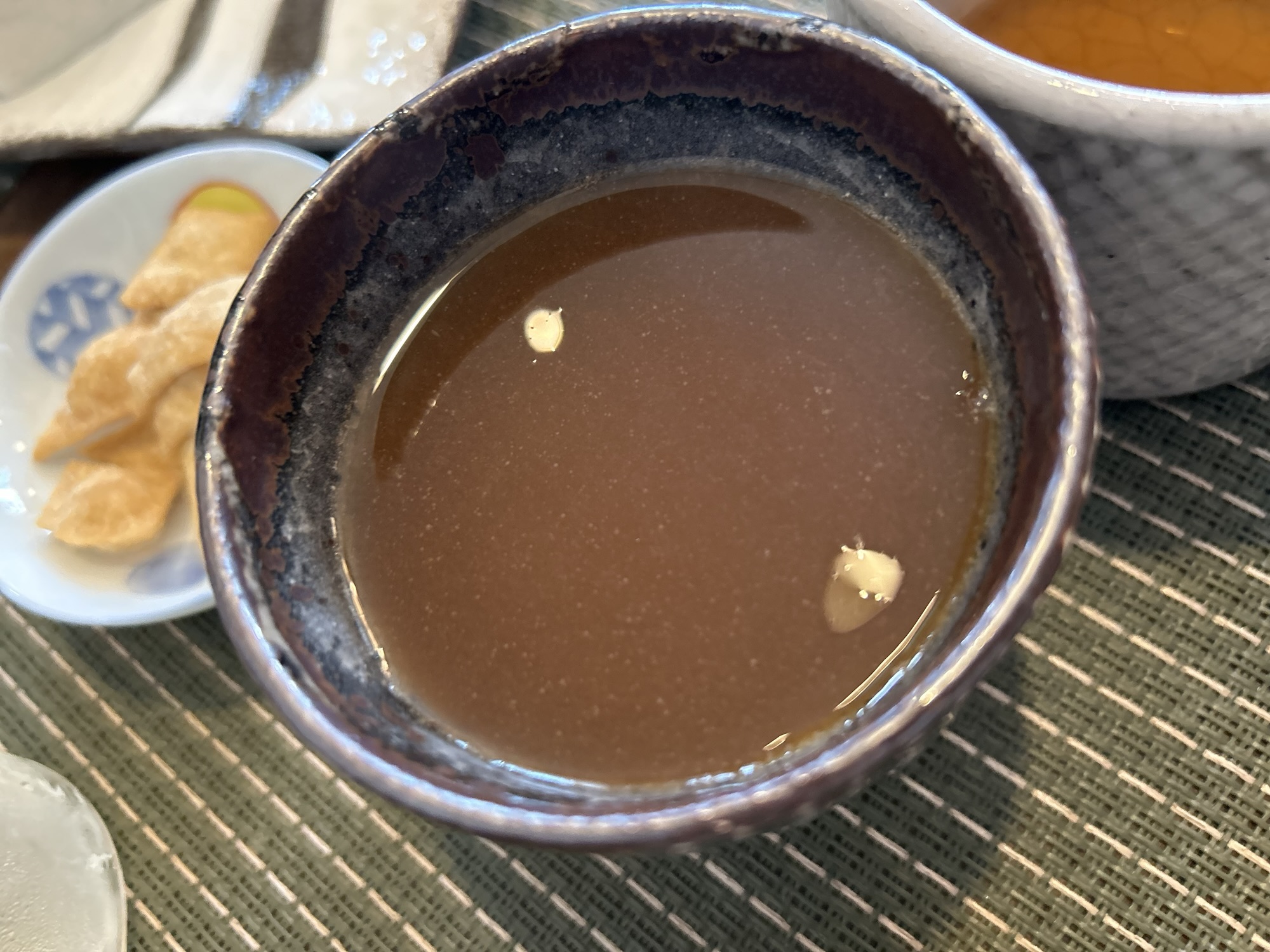高崎 蕎麦ほしの 蕎麦湯