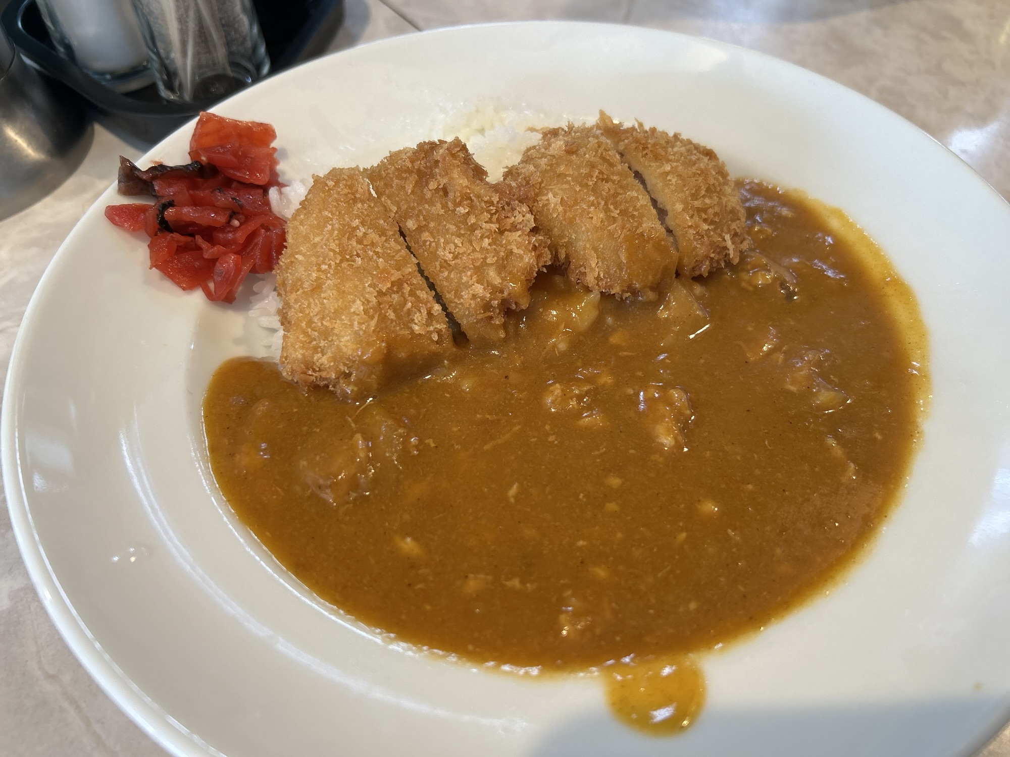 高崎 栄寿亭 カツカレー