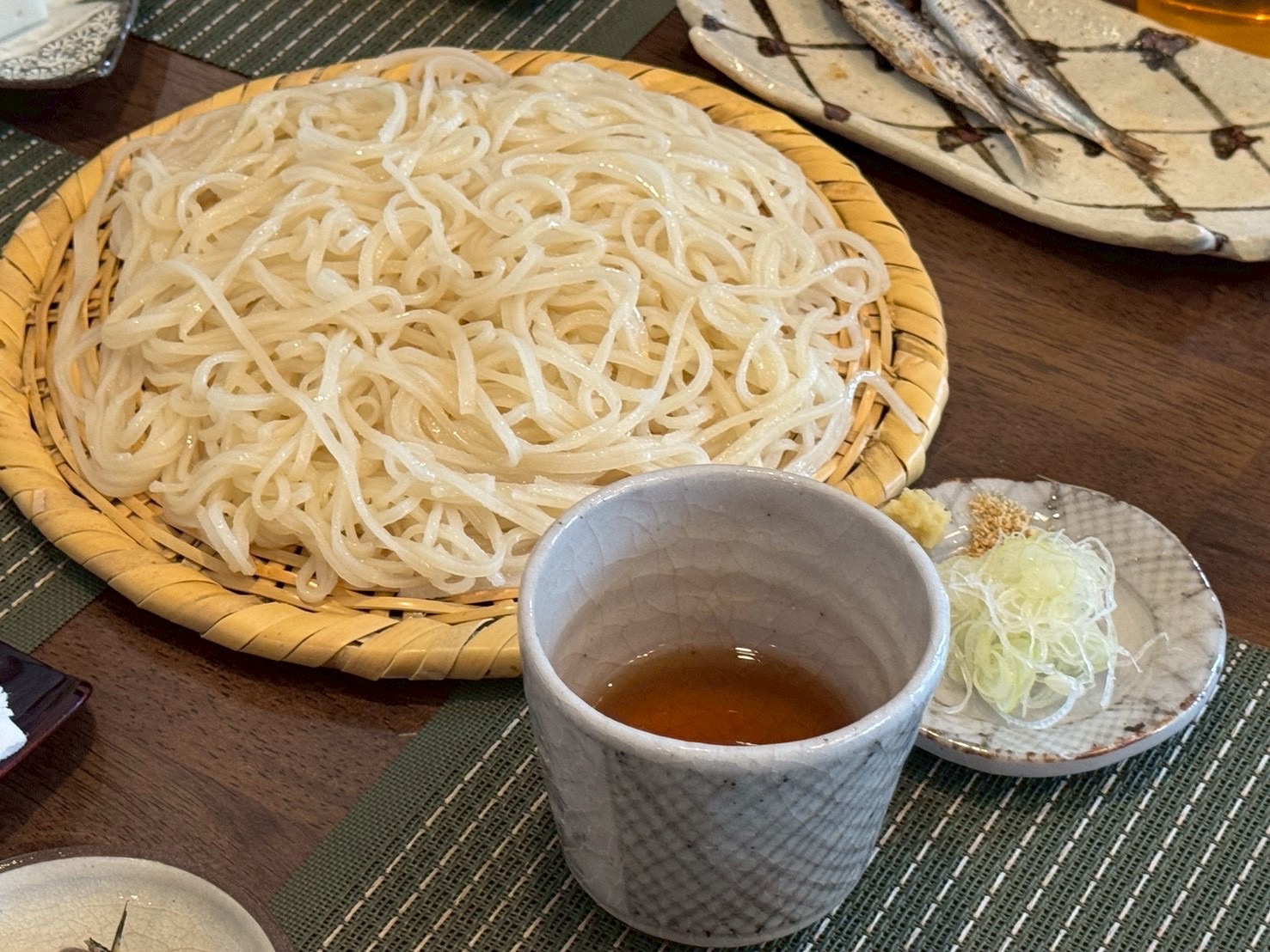 高崎 蕎麦ほしの 手打ち冷麦