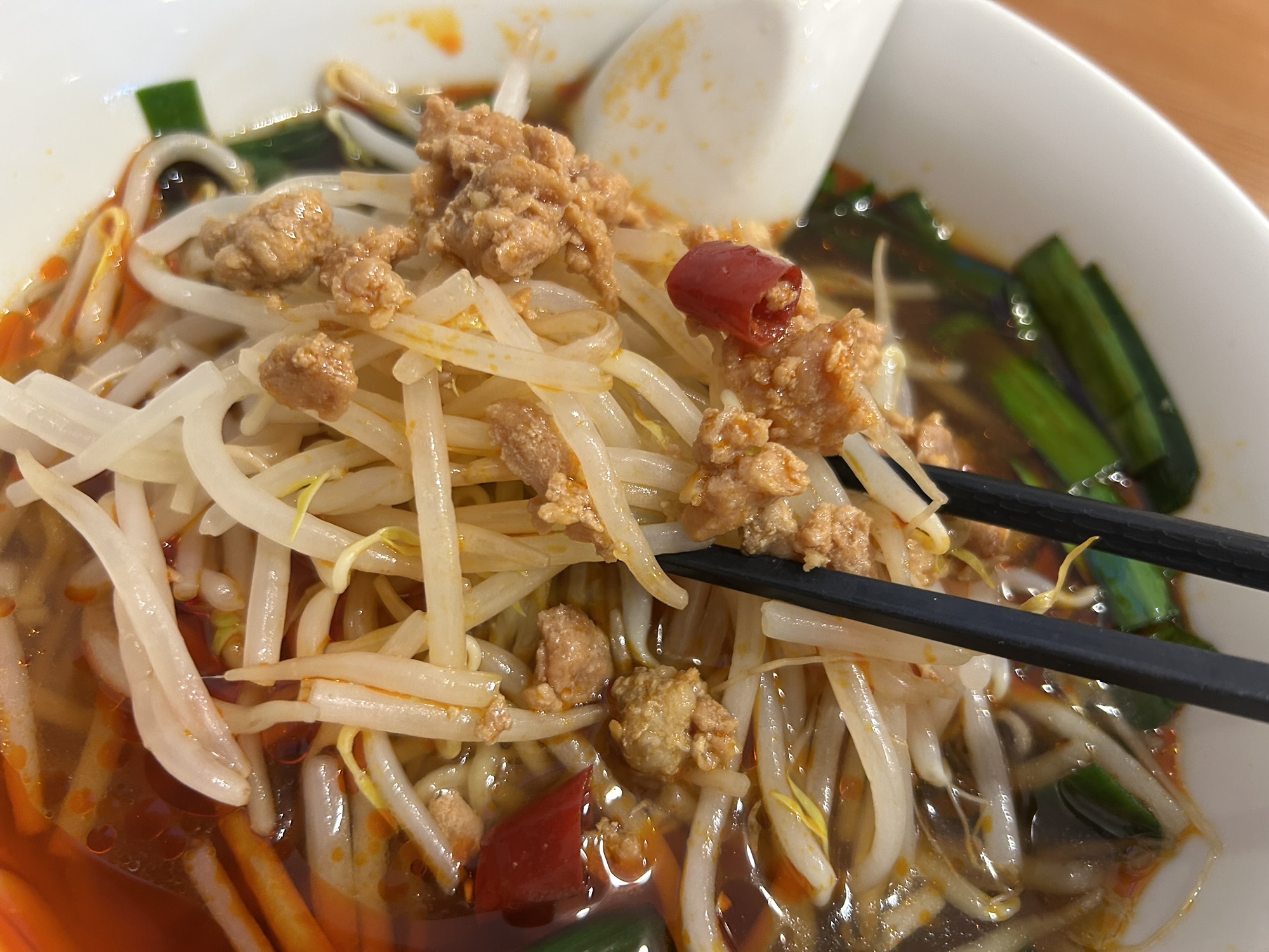 稲田堤 中華料理 華宴 台湾麺