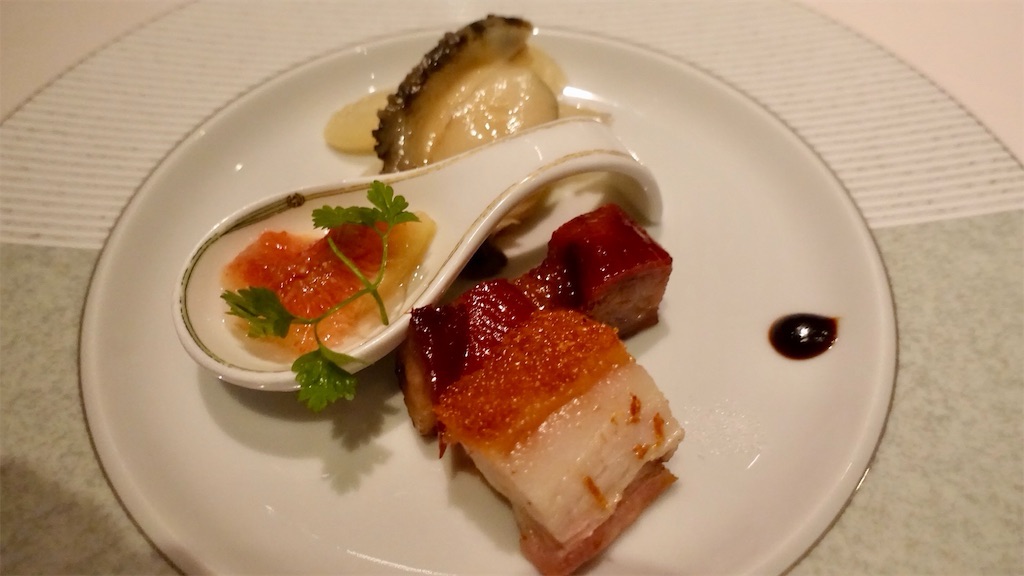 麻布十番 中国飯店 富麗華 前菜盛り合わせ