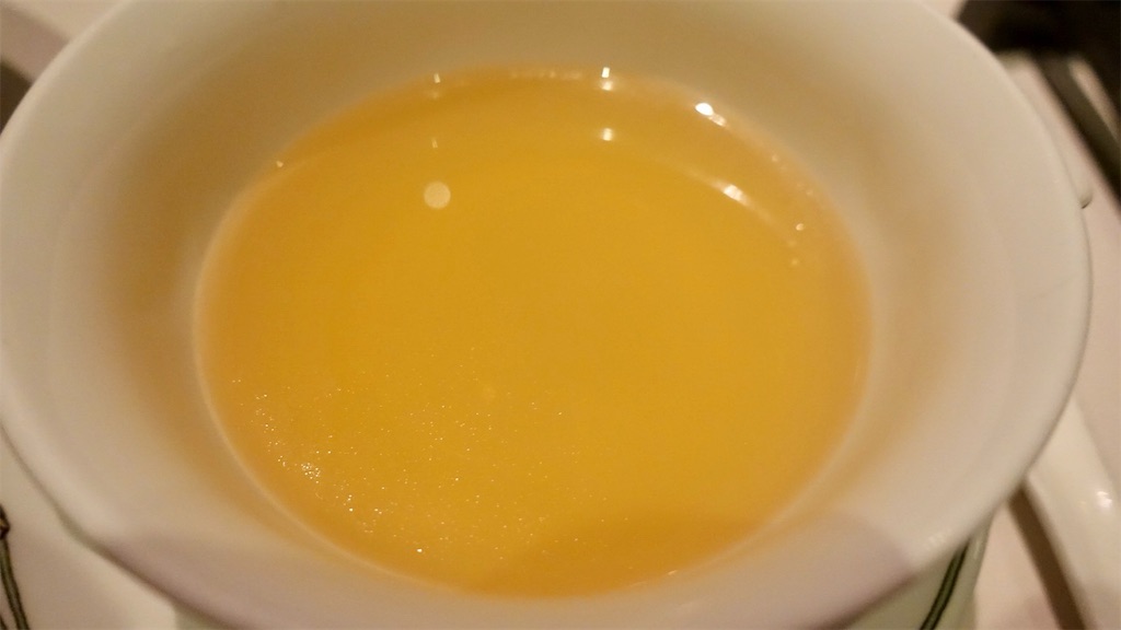 麻布十番 中国飯店 富麗華 フカヒレと上海蟹みその煎り焼き