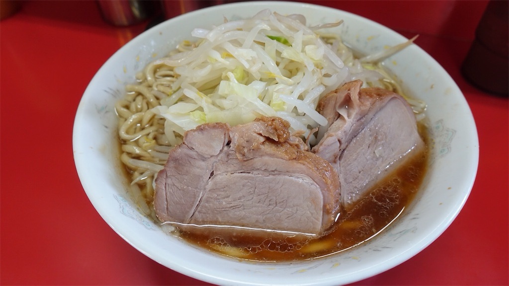 上野毛 ラーメン二郎 上野毛店 小ラーメン