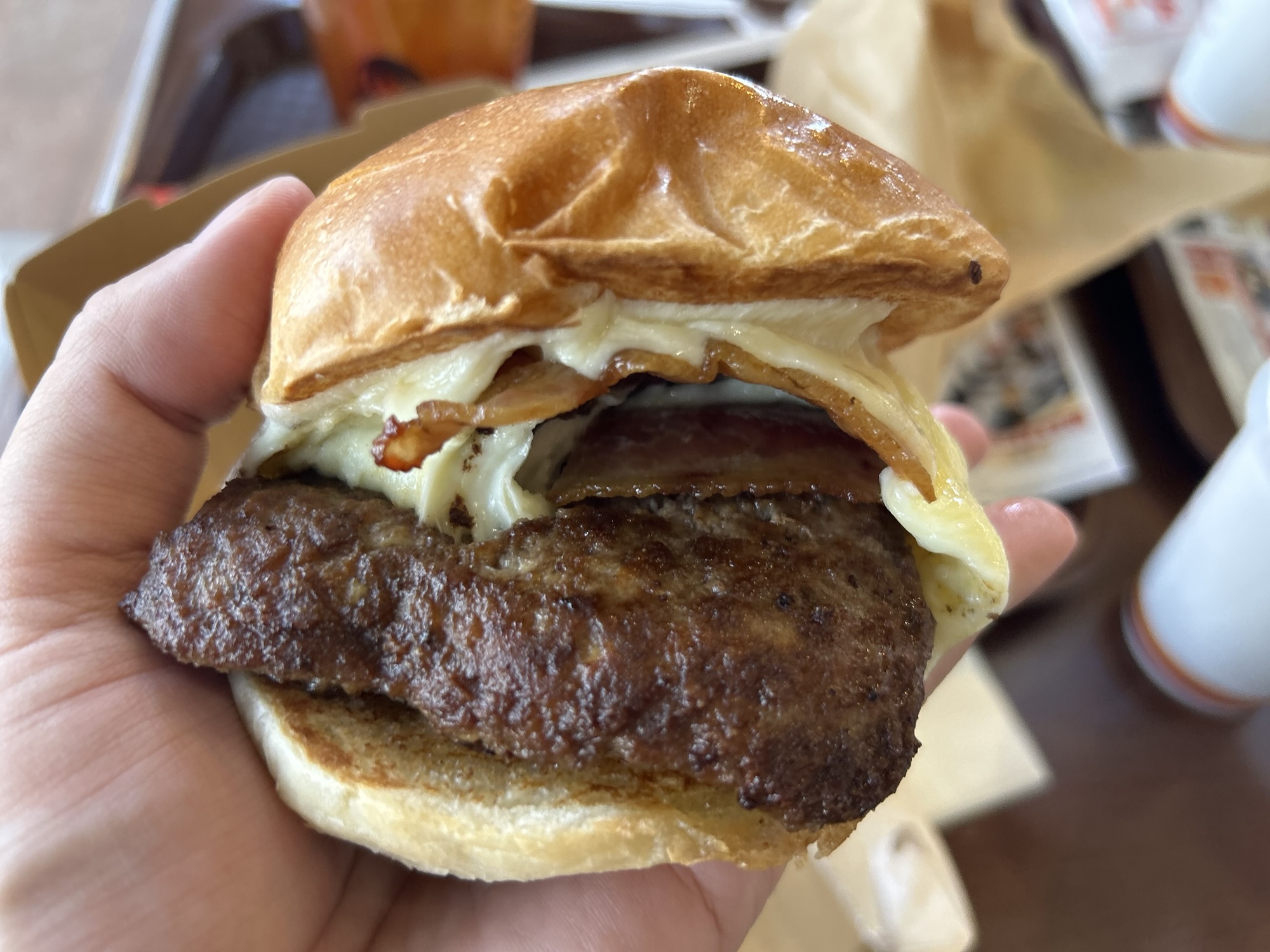 ウェンディーズ・ファーストキッチン トリュフ&モッツァレラベーコネーター