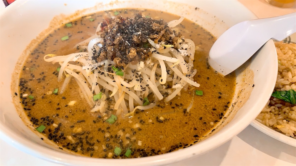 北八王子 酔東坡 高倉店 黒胡麻坦坦