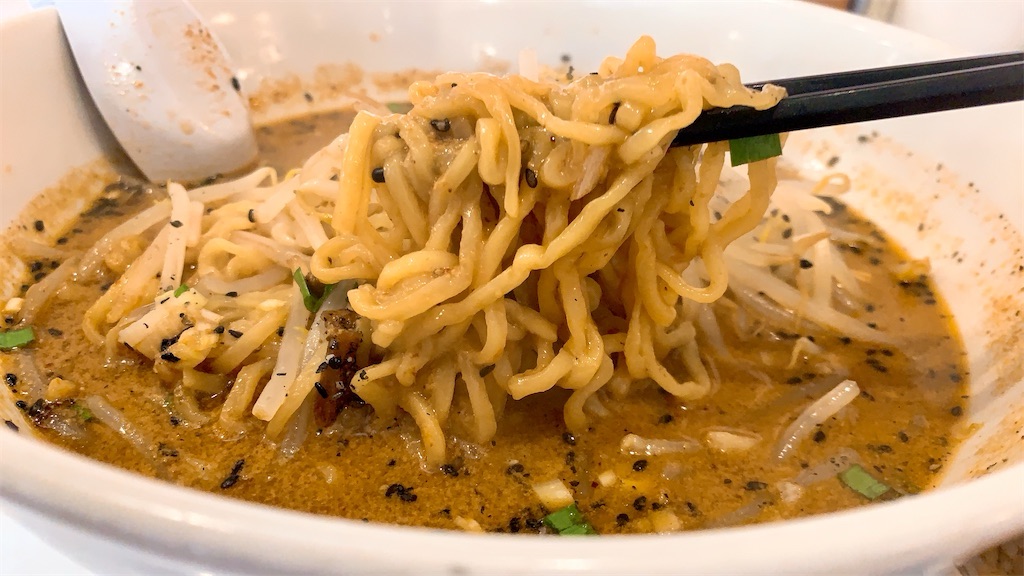 北八王子 酔東坡 高倉店 黒胡麻坦坦