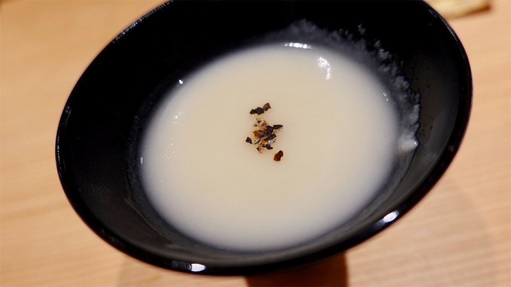 麻布十番 麻布 黒しゃり 蕪のスープ