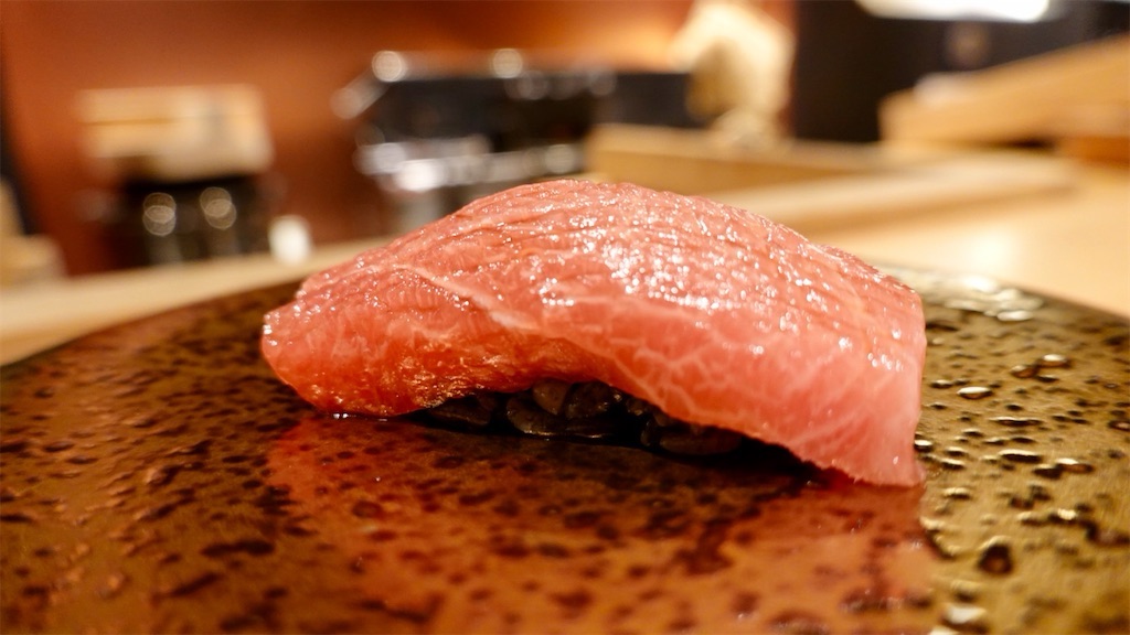 麻布十番 麻布 黒しゃり 中トロ