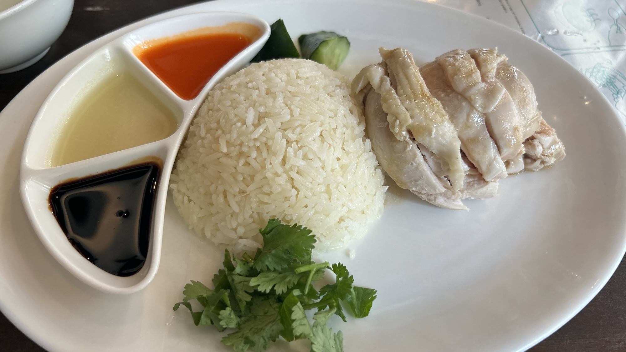 恵比寿 海南鶏飯食堂 ゆで鶏普通盛り