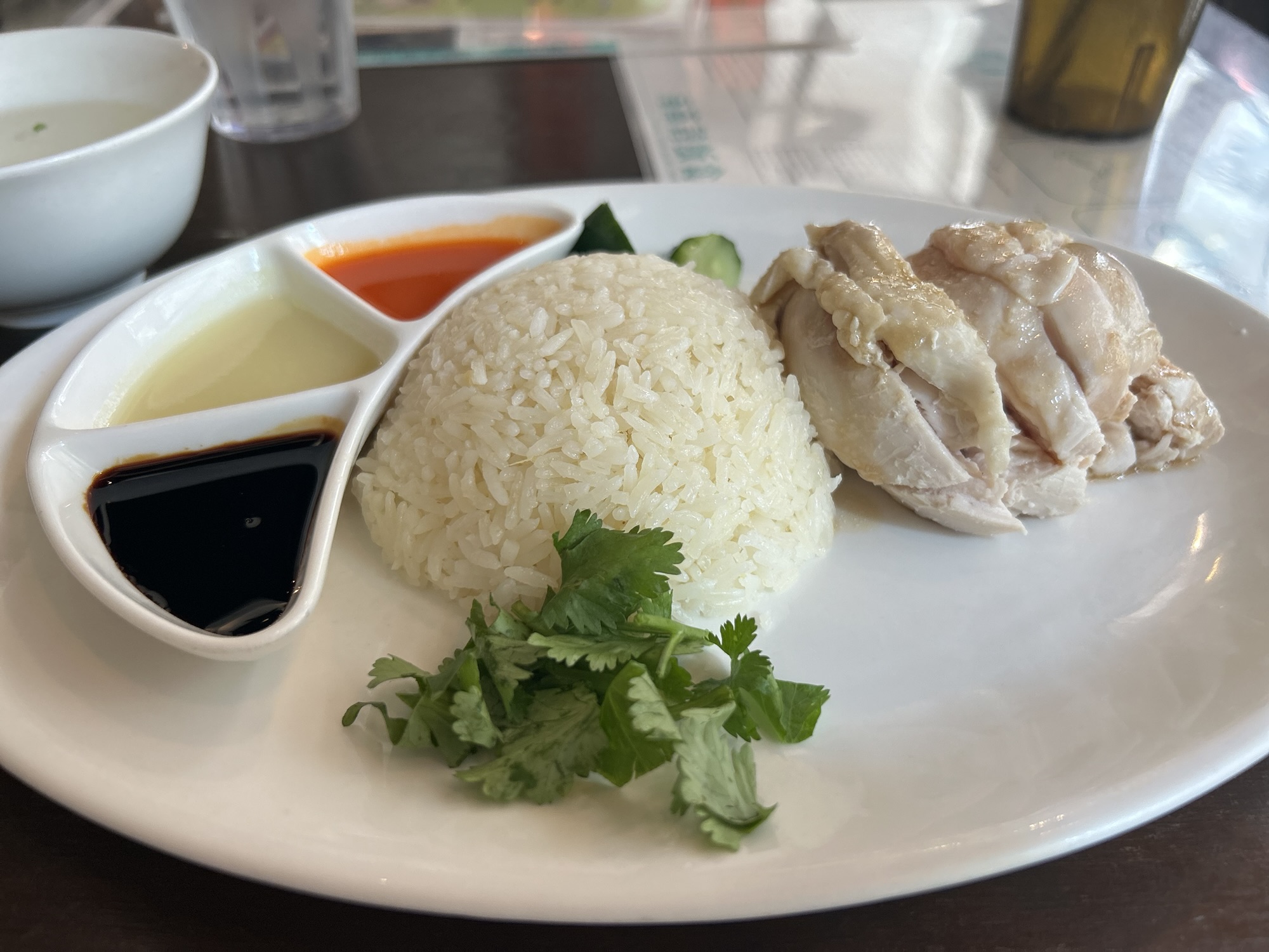 恵比寿 海南鶏飯食堂 ゆで鶏普通盛り