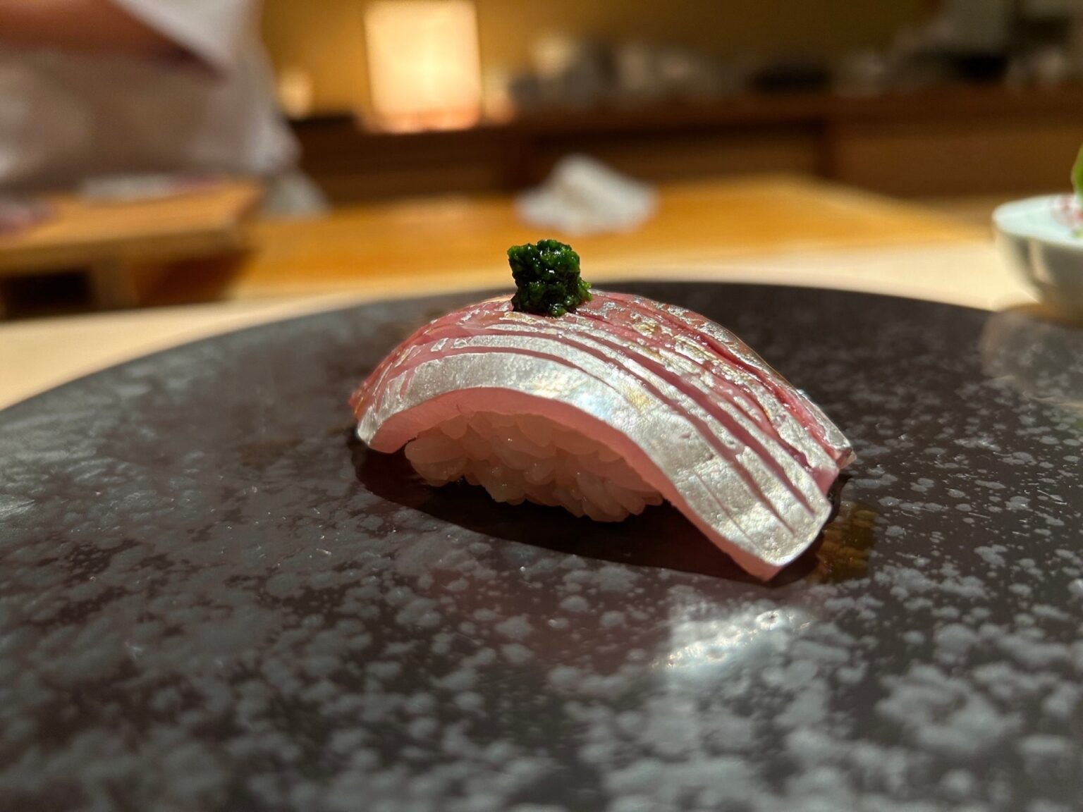 六本木 鮨 なかむら 鯵