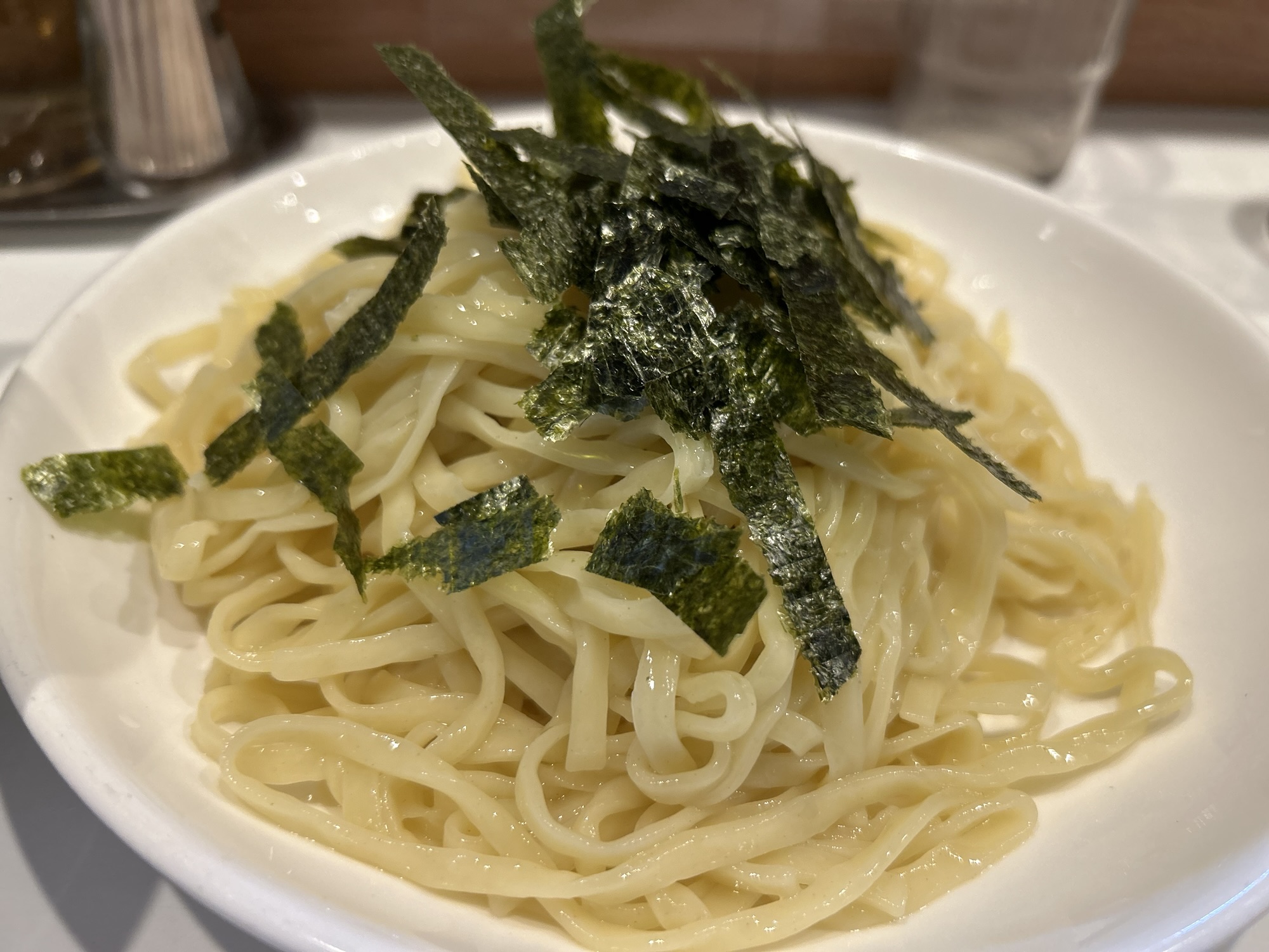 新橋 らあめん ほりうち 新橋店 ざるらぁめん