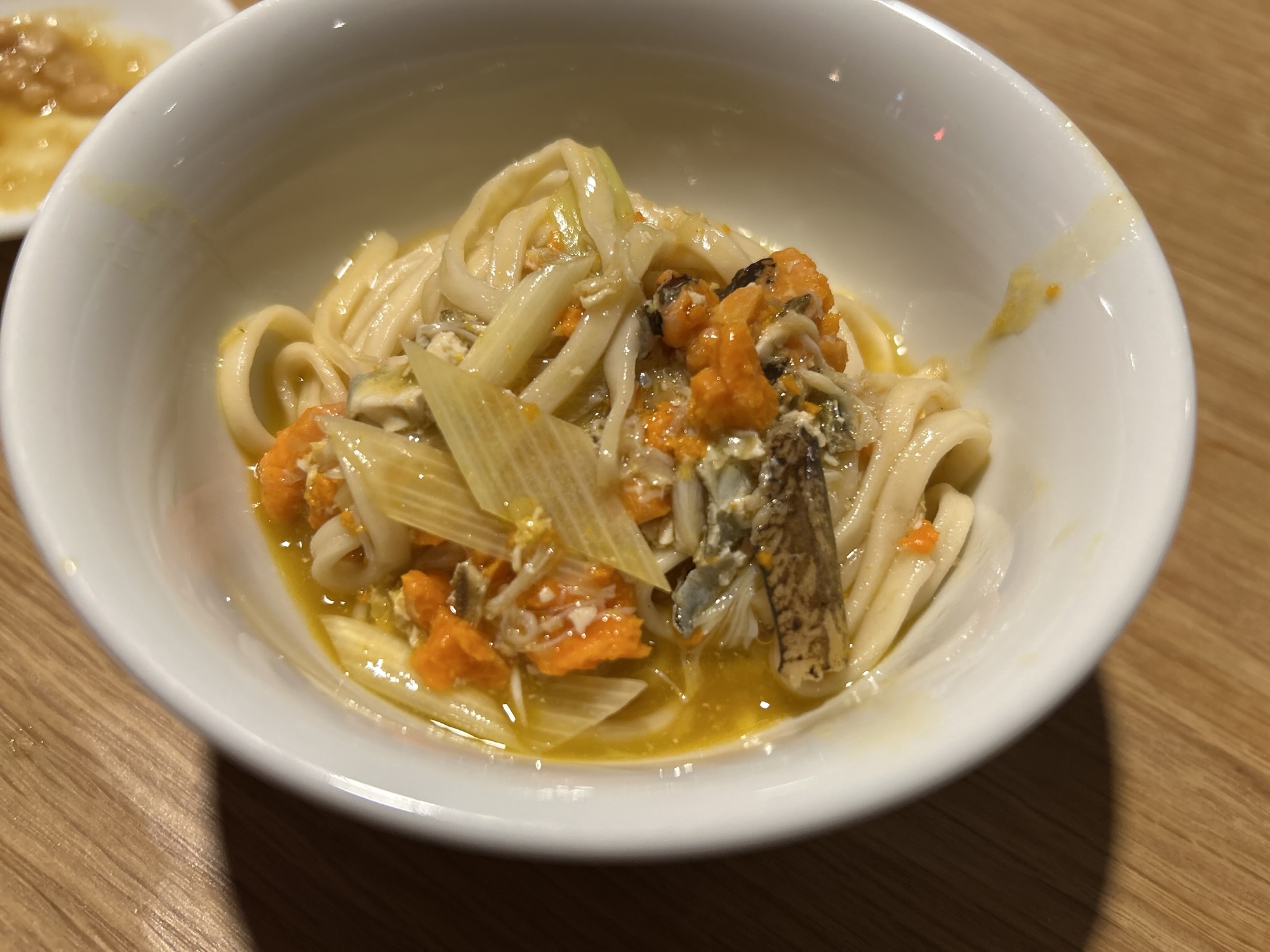 四谷三丁目 新楽記 上海蟹のソースあんかけ