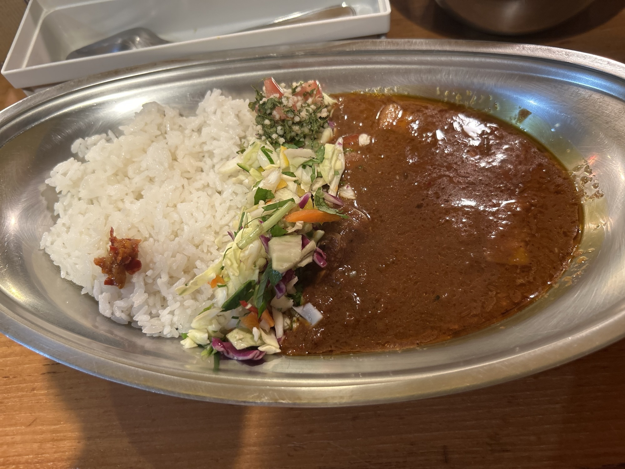 渋谷 ポークビンダルー食べる副大統領 ポークビンダルー