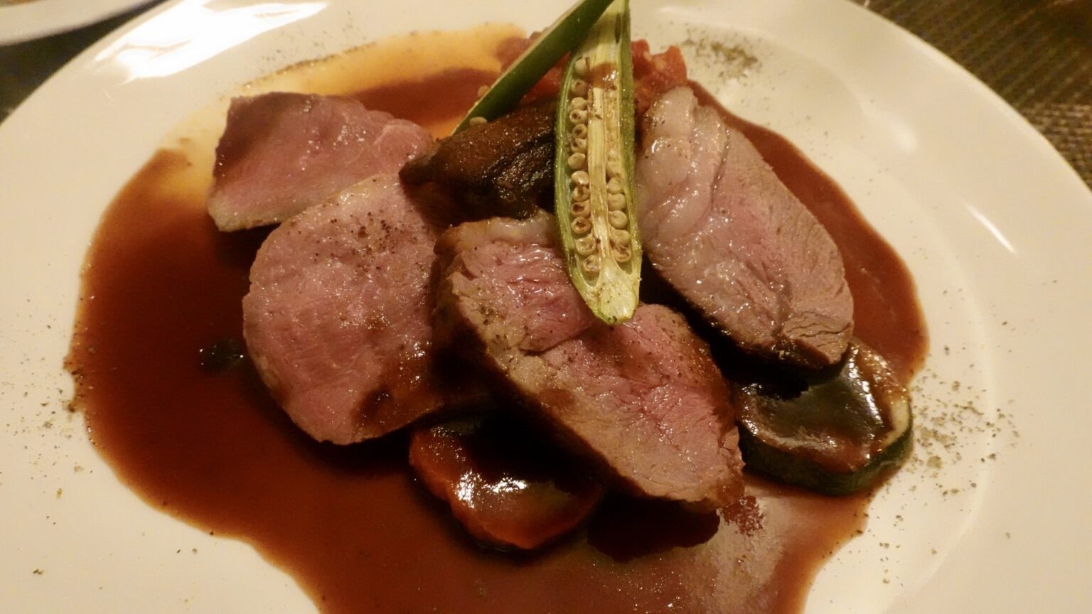 自由が丘 ロクロナン 鴨 羊