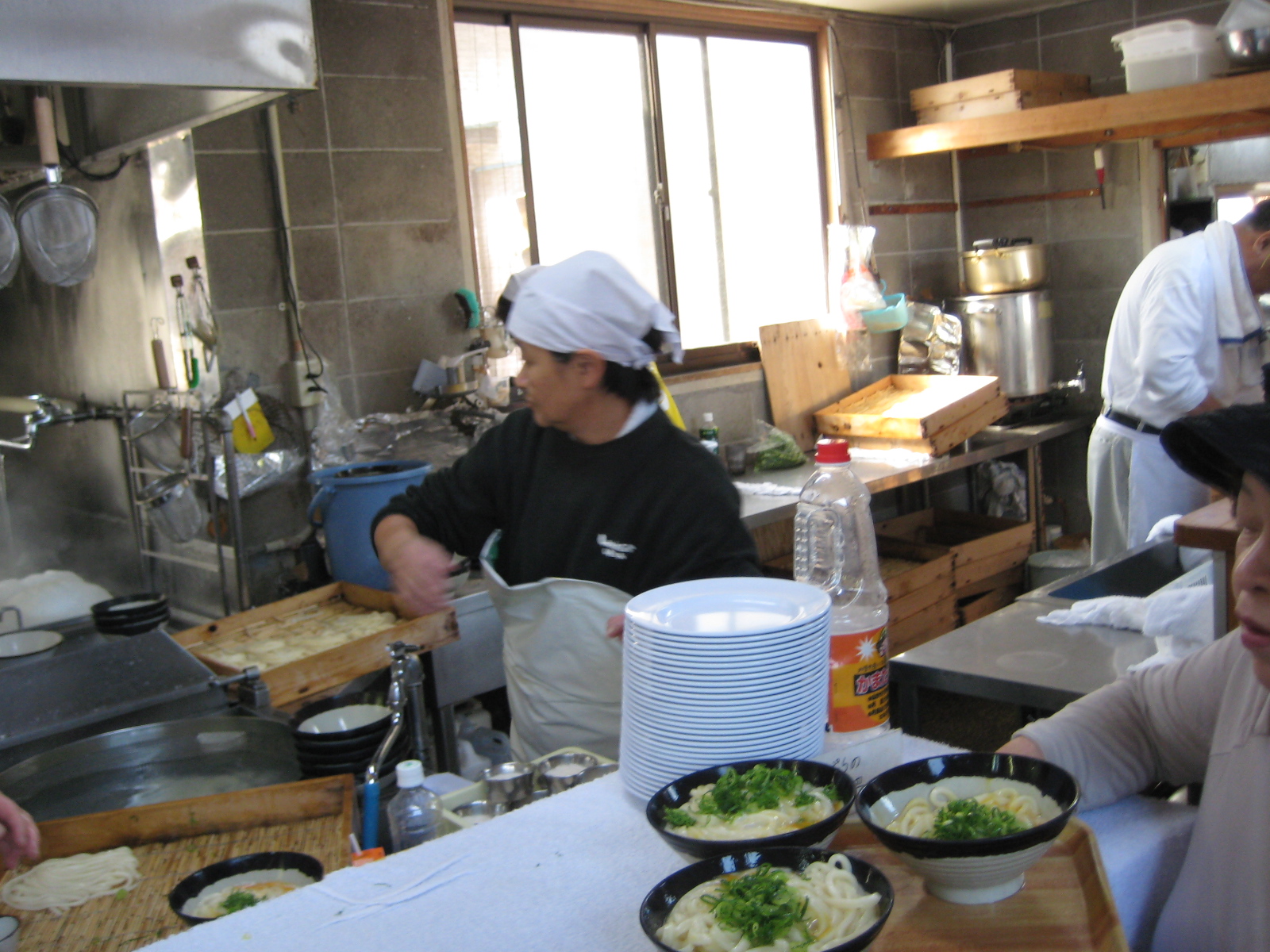 香川 山越うどん 店内