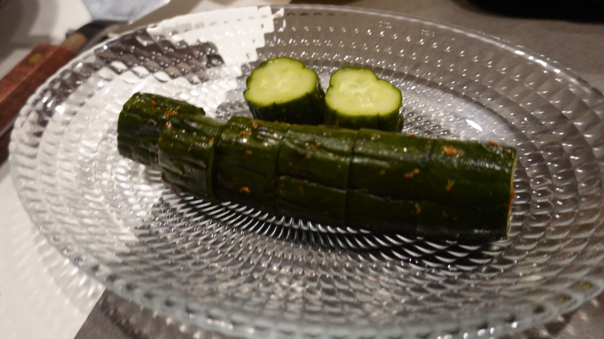 赤坂 やきやき三輪 赤坂店 ピリ辛胡瓜