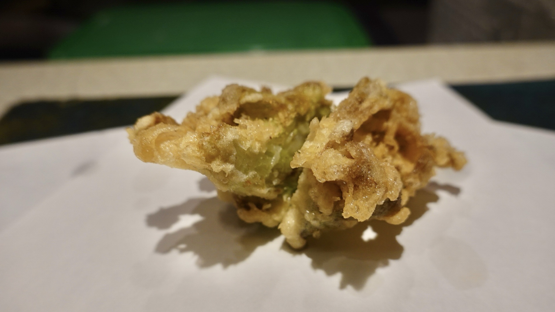 築地 天麩羅なかがわ 蕗の薹