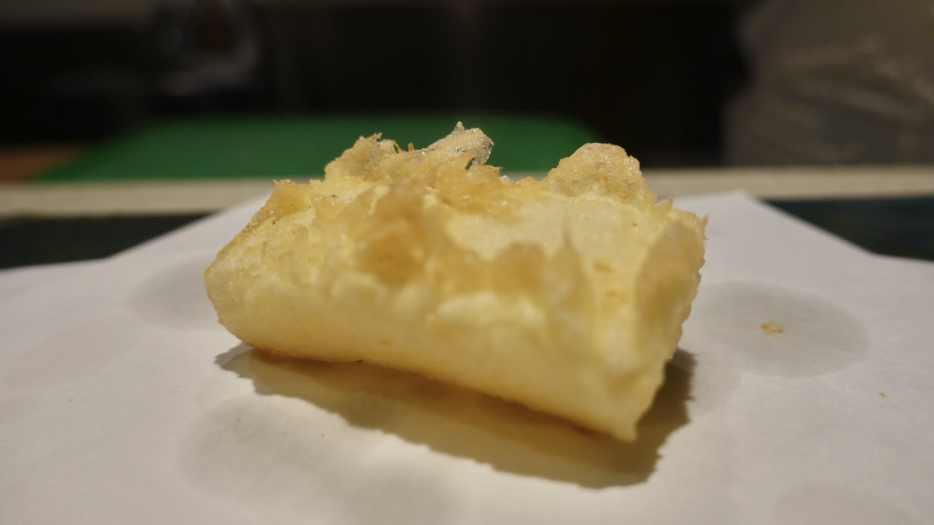 築地 天麩羅なかがわ アオリイカ