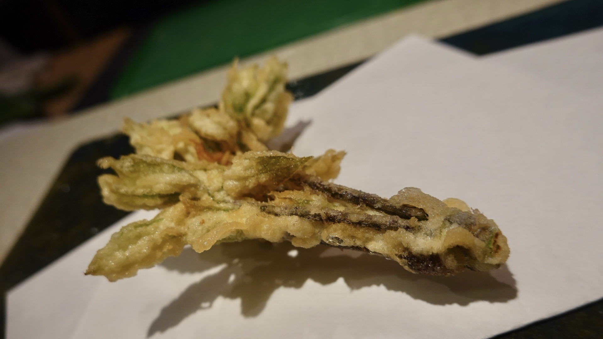 築地 天麩羅なかがわ コシアブラ