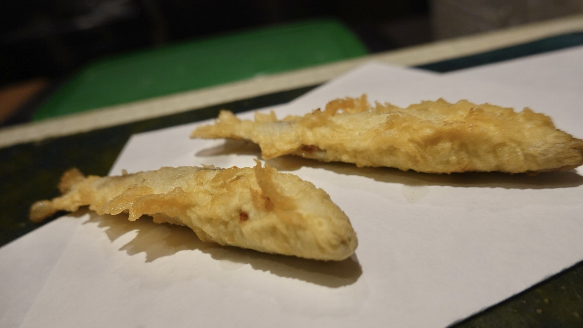 築地 天麩羅なかがわ 稚鮎