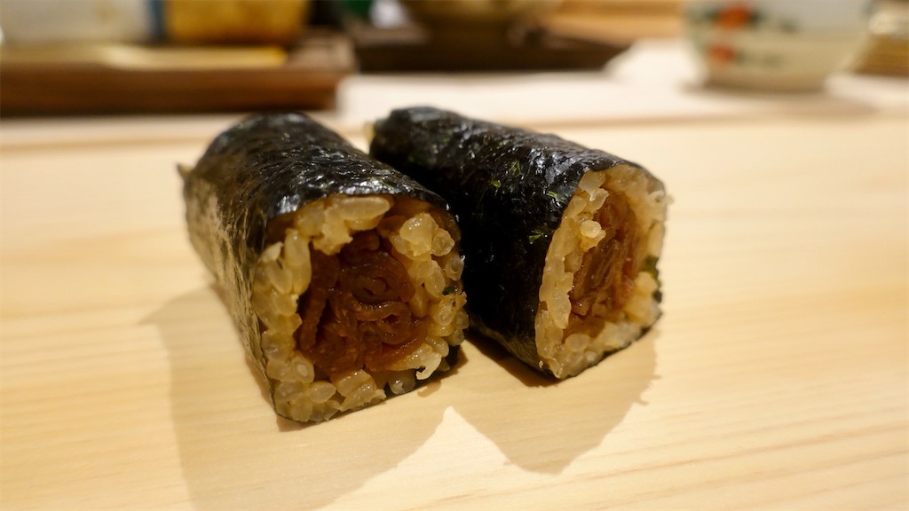 すし 田いら 干瓢巻き