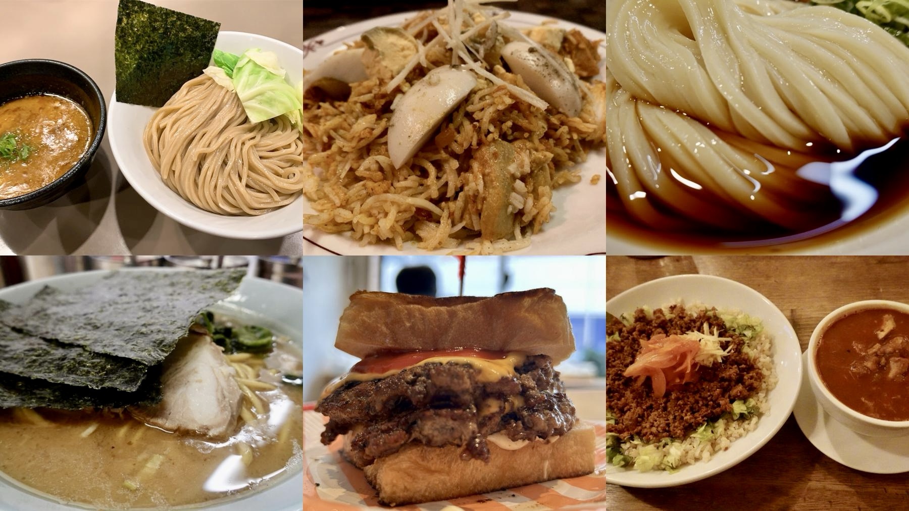 代々木 絶対外さないランチまとめ コラージュ写真