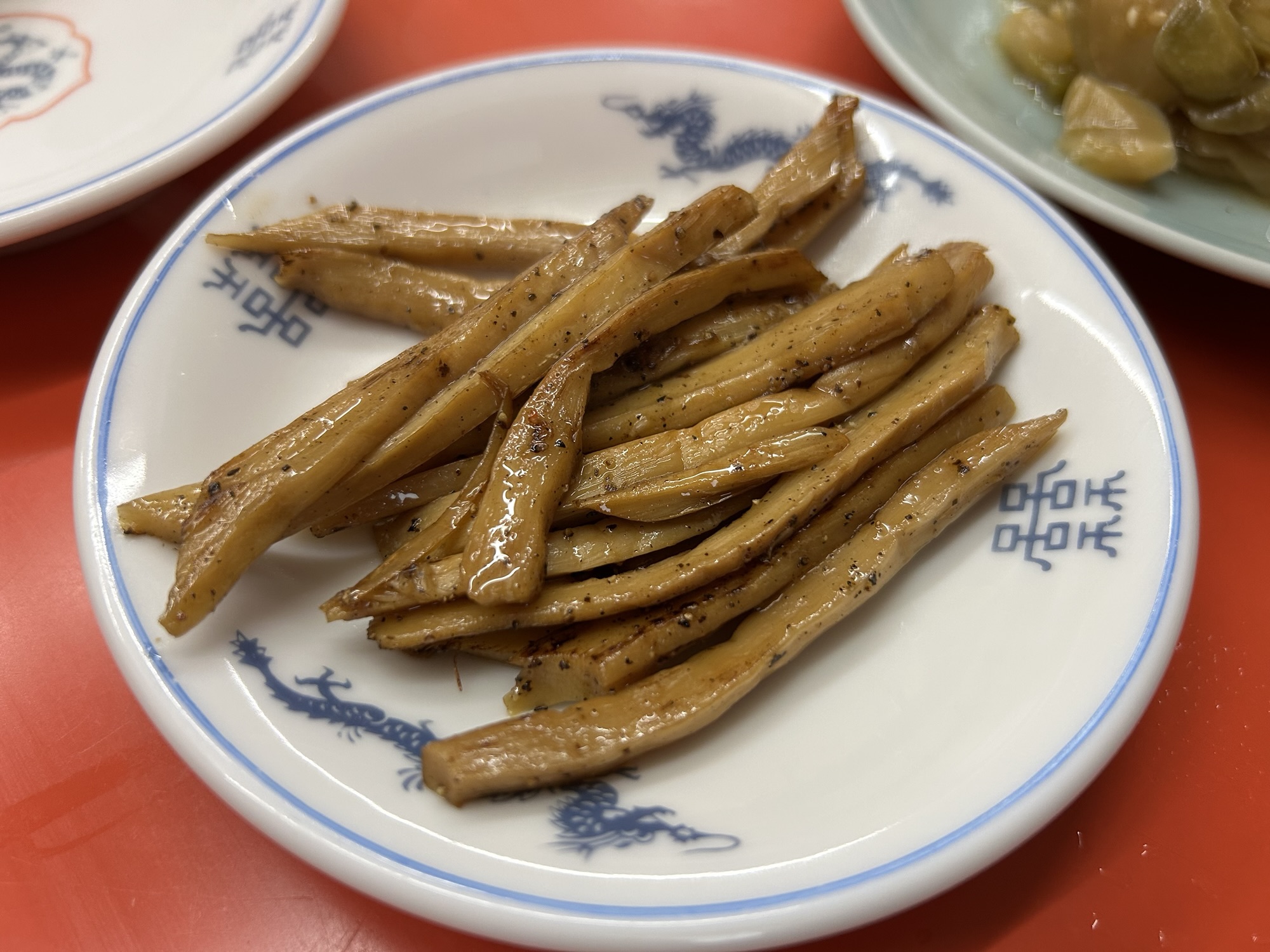 神保町 成光 メンマいため