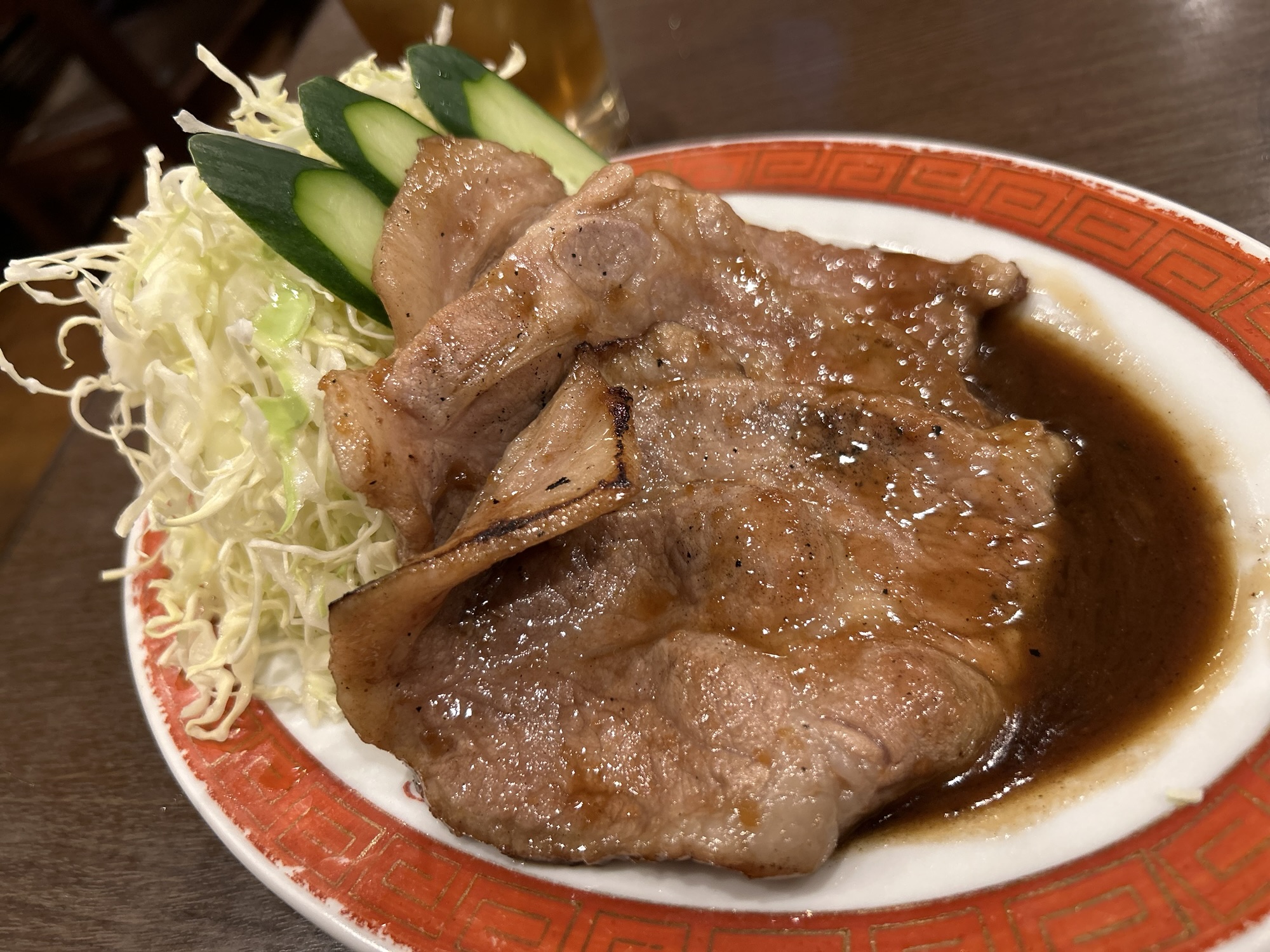 神保町 三幸園 白山通り店 生姜焼き