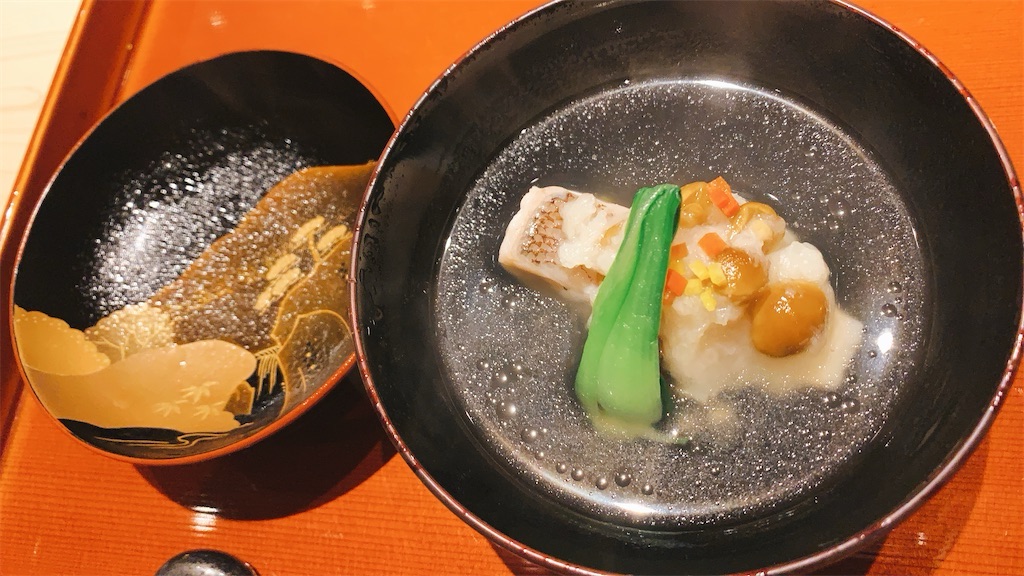 六本木 澤いち 甘鯛のかぶら蒸しのお椀