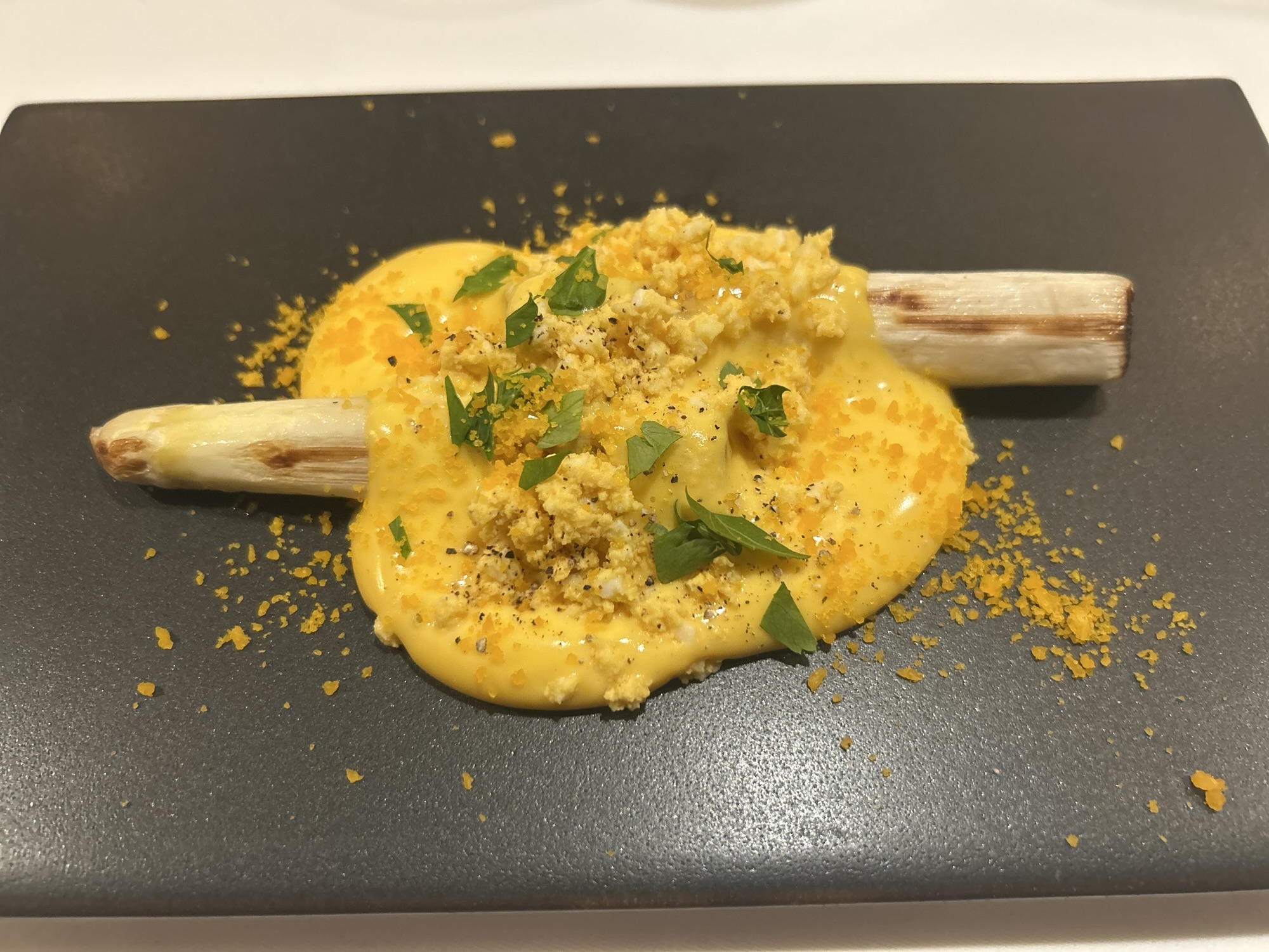 代々木上原 イル プレージョ ホワイトアスパラガス バッサネーゼ