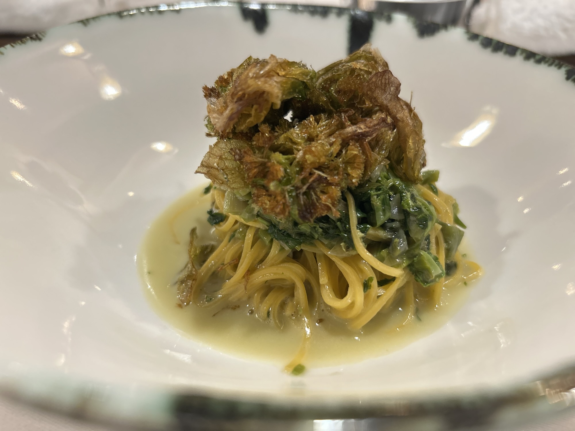 代々木上原 イル プレージョ タヤリン 白神山地から届く天然山菜