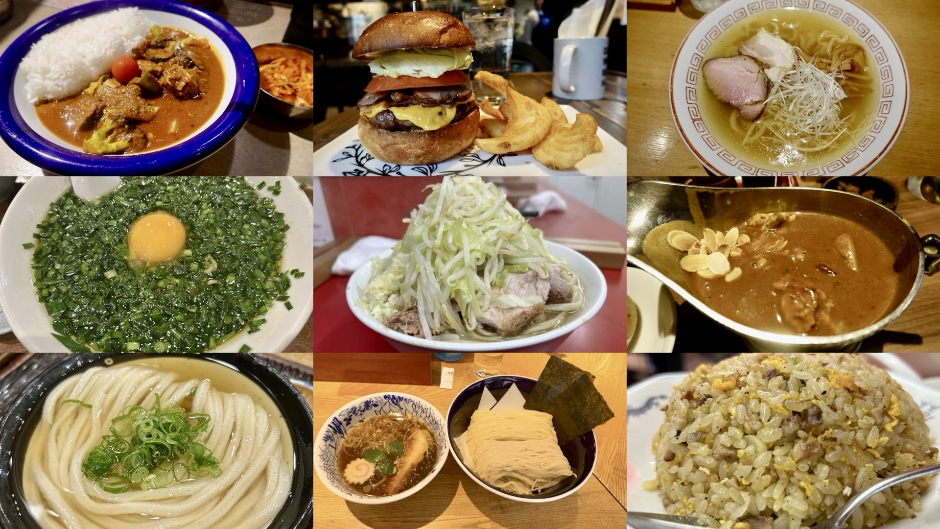 神保町 絶対外さないランチまとめ コラージュ写真