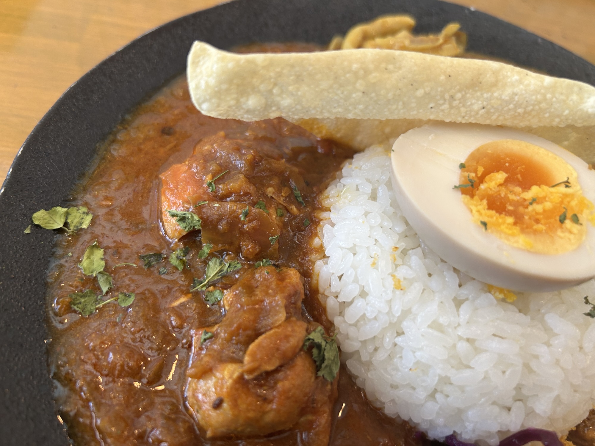 高円寺 アンドビール カレー定食 2種がけ