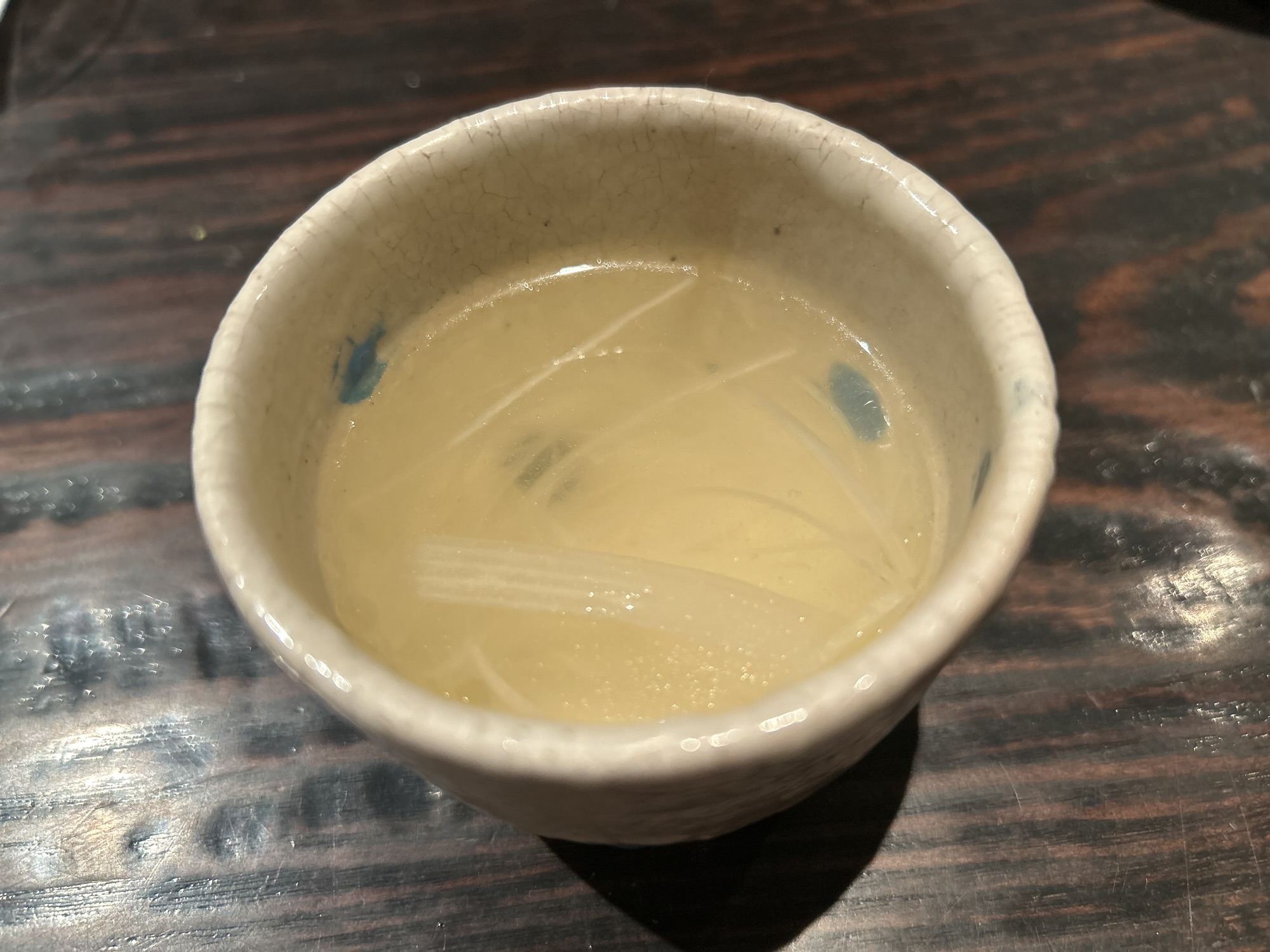 麻布十番 瀬尾 鳥スープ