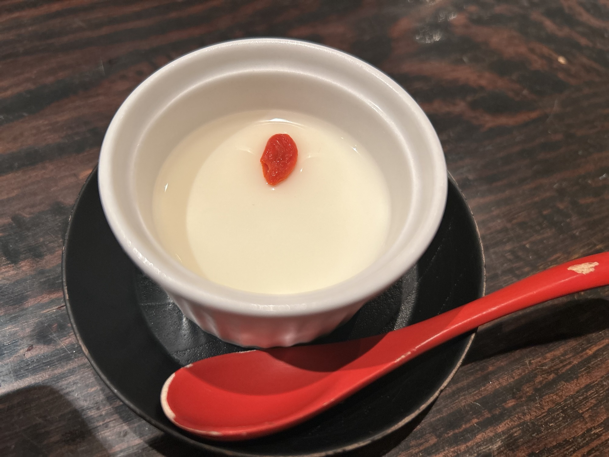 麻布十番 瀬尾 杏仁豆腐