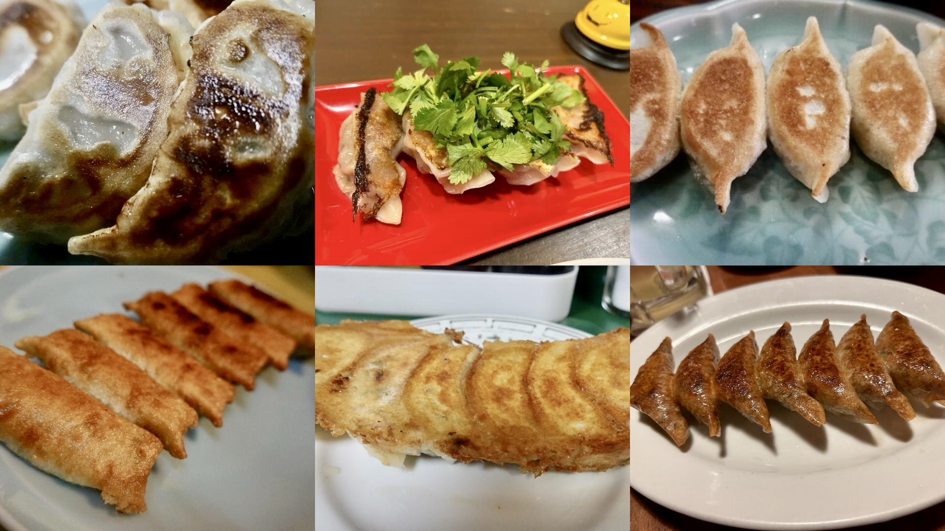 東京 餃子の名店まとめ コラージュ写真