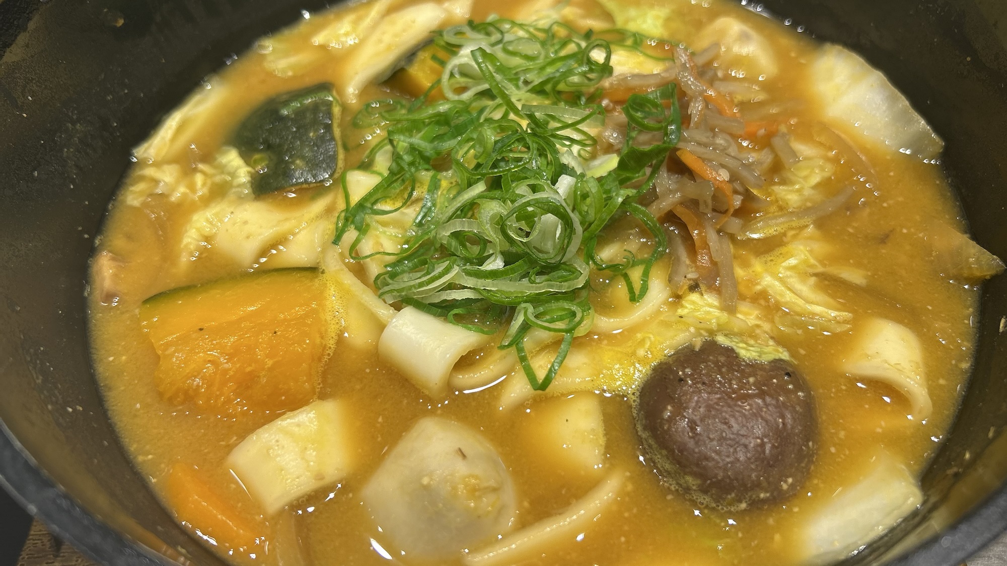 山梨 ゆるり庵 かぼちゃほうとう