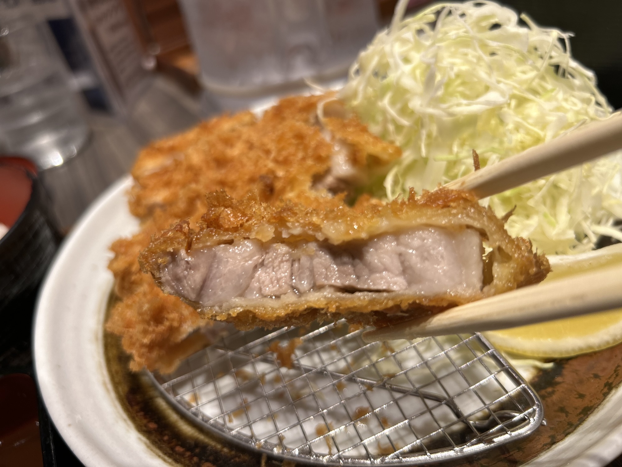 山梨 ゆるり庵 甲州信玄豚 ロースかつ御膳