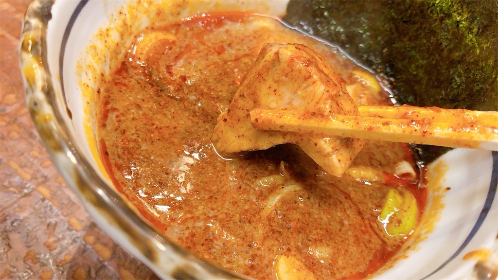 立川 麺処 井の庄 辛辛魚つけめん
