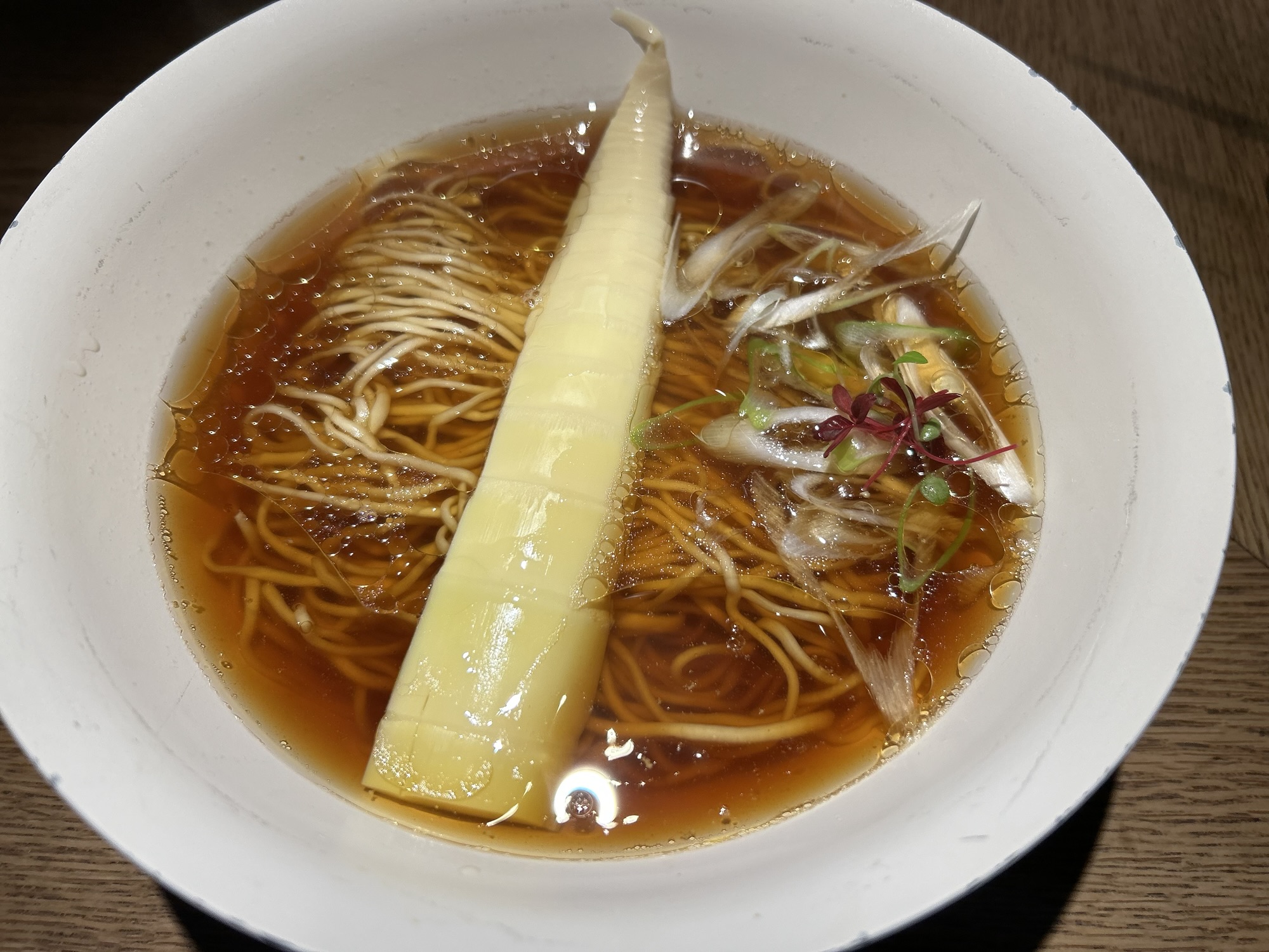 新宿 檜製麺 醤油