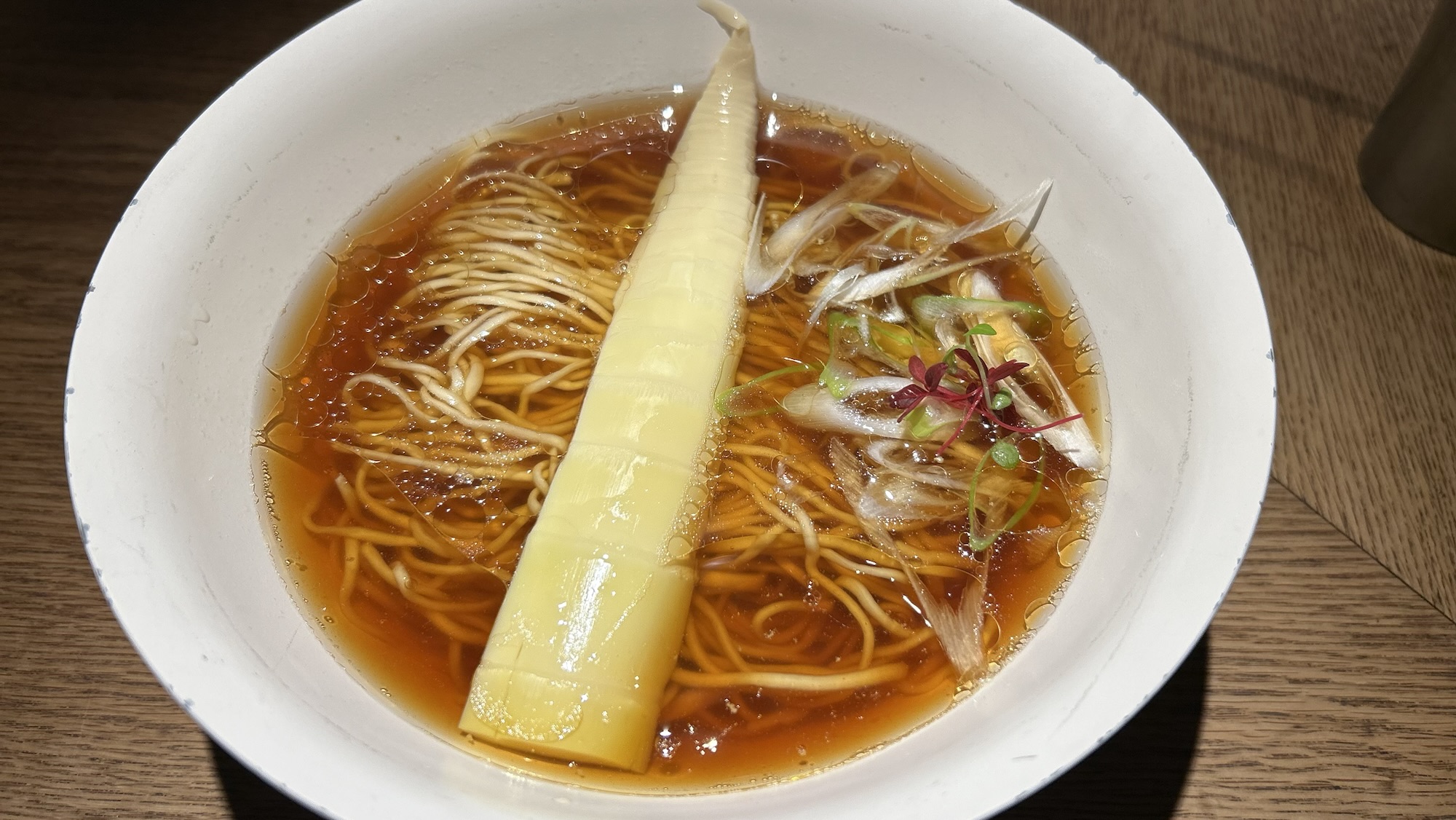 新宿 檜製麺 醤油