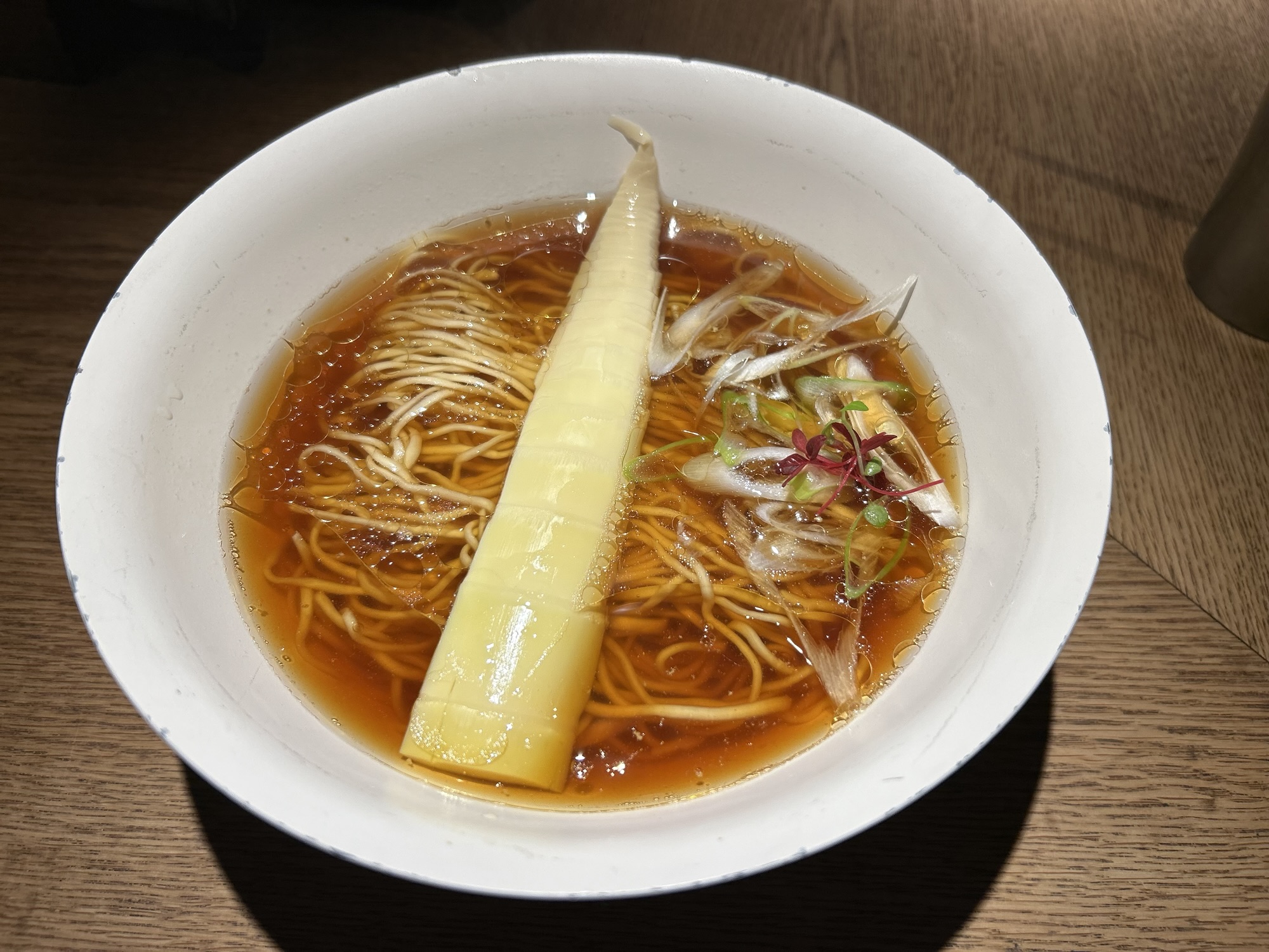 新宿 檜製麺 醤油