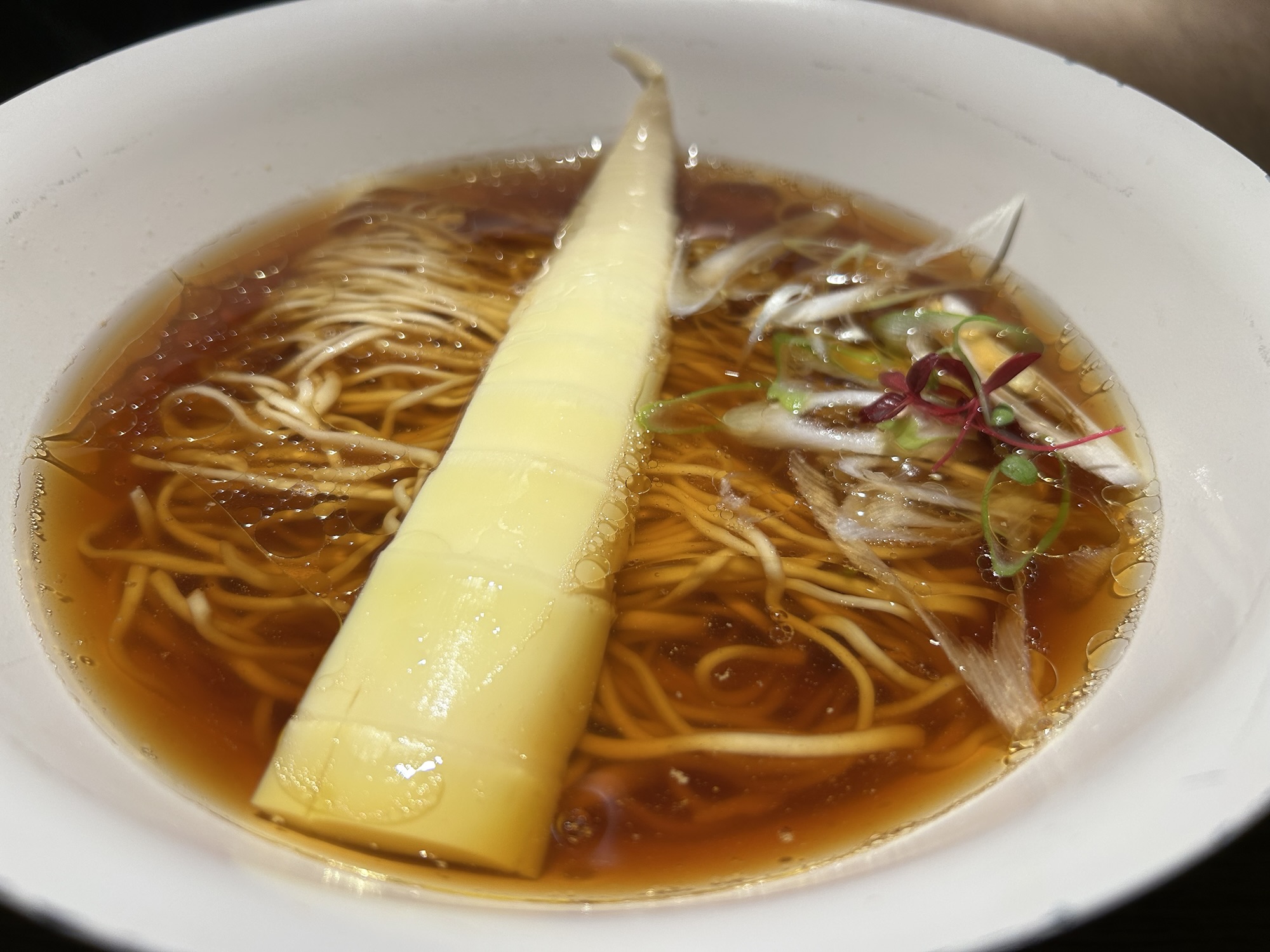 新宿 檜製麺 醤油