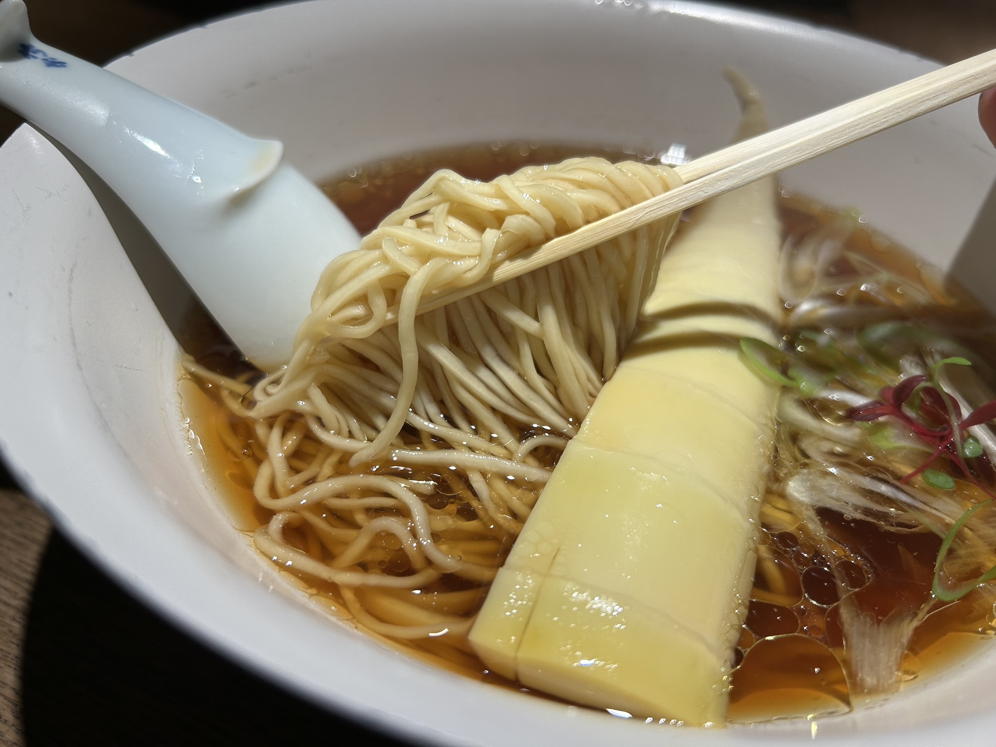 新宿 檜製麺 醤油