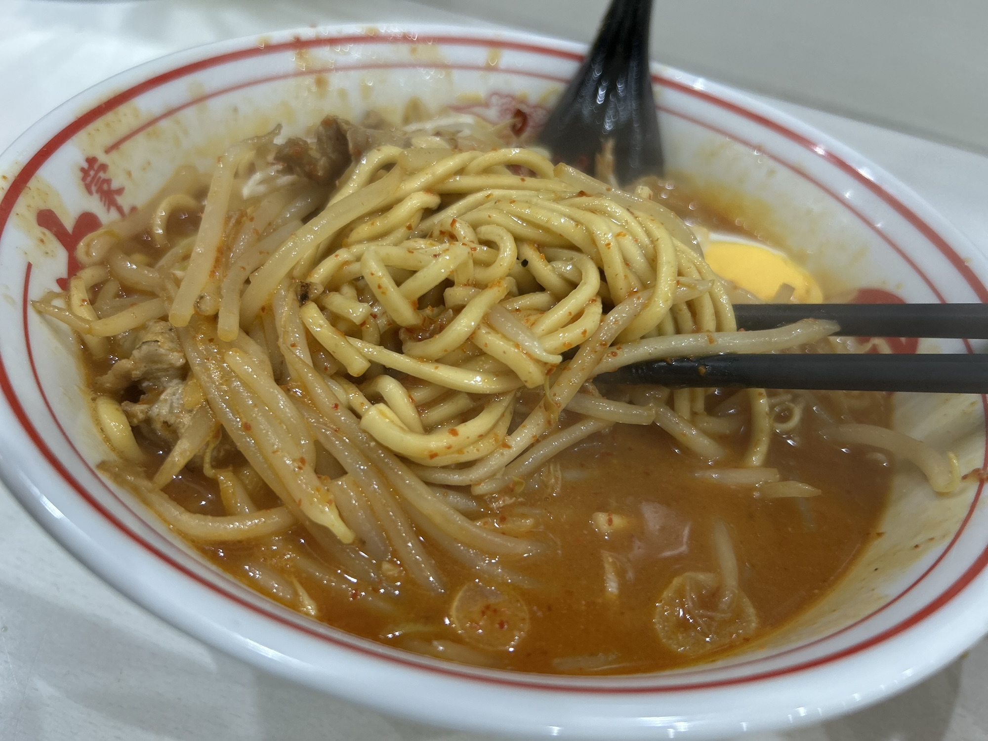 蒙古タンメン中本 極味噌卵麺