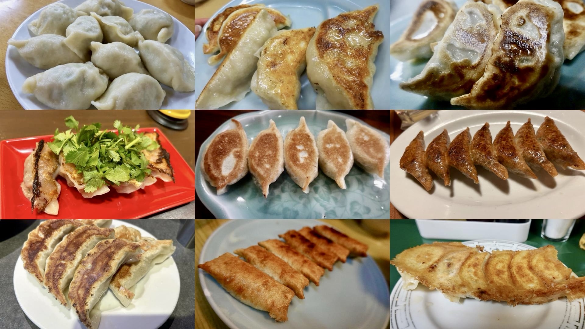 東京 餃子の名店まとめ コラージュ写真