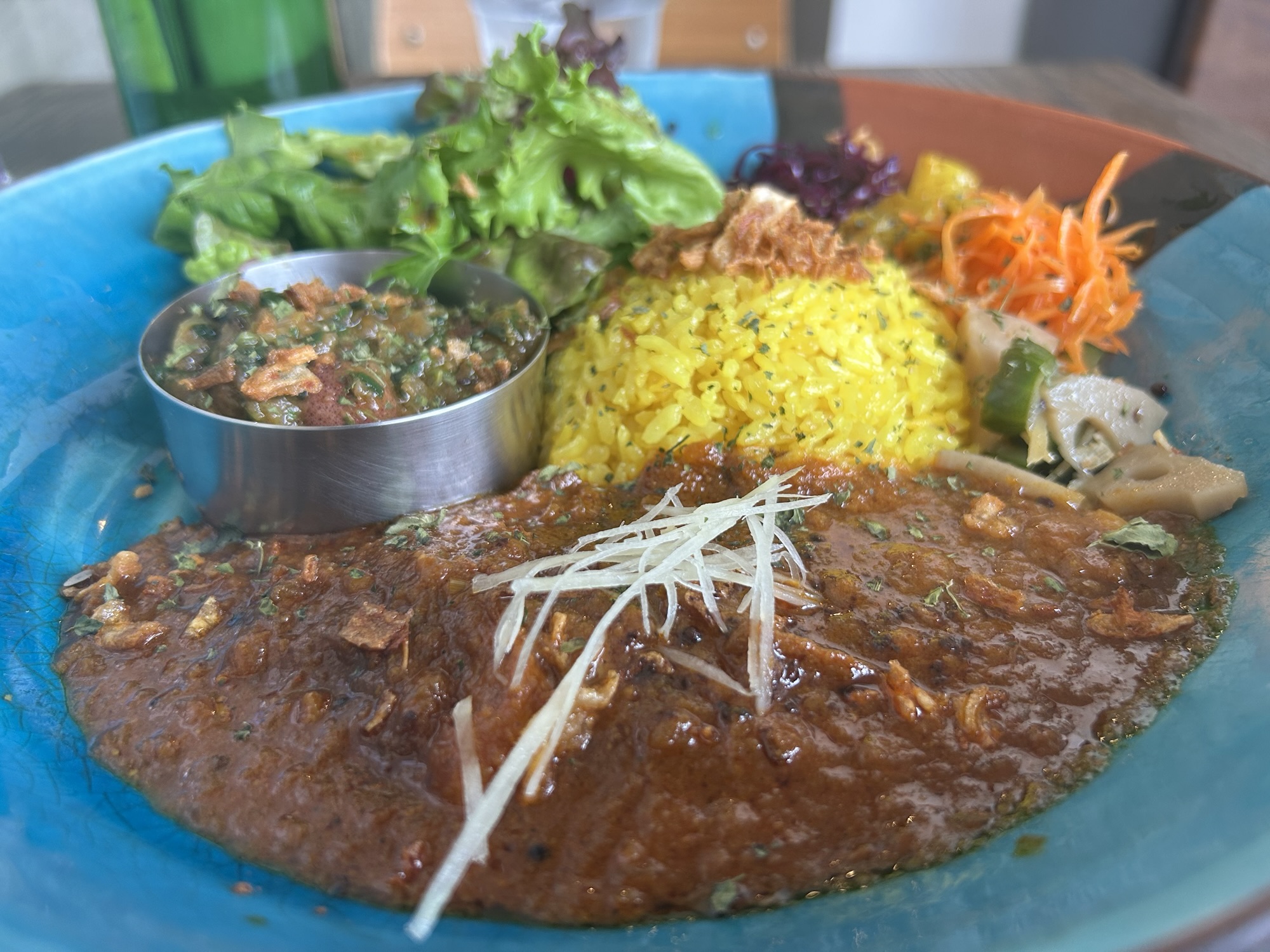 恵比寿 GOOD LUCK CURRY 2種盛りカレー